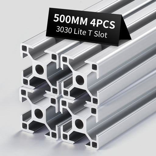 500mm 3030 Lite T-Slot Aluminum Extrusion