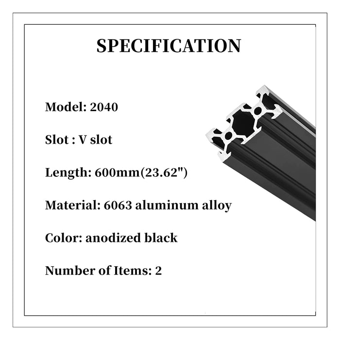 2040 v-slot aluminum