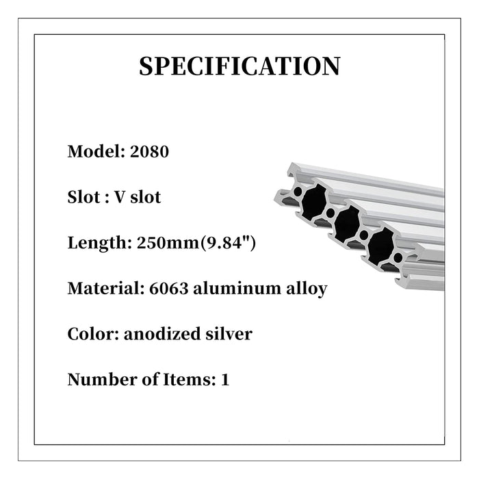 aluminum extrusion 2080