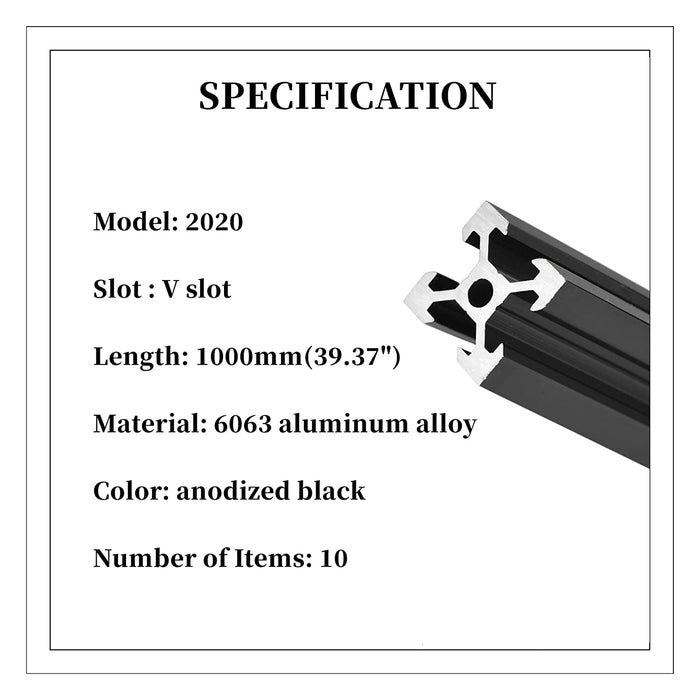 2020 V-Slot Aluminum Extrusion