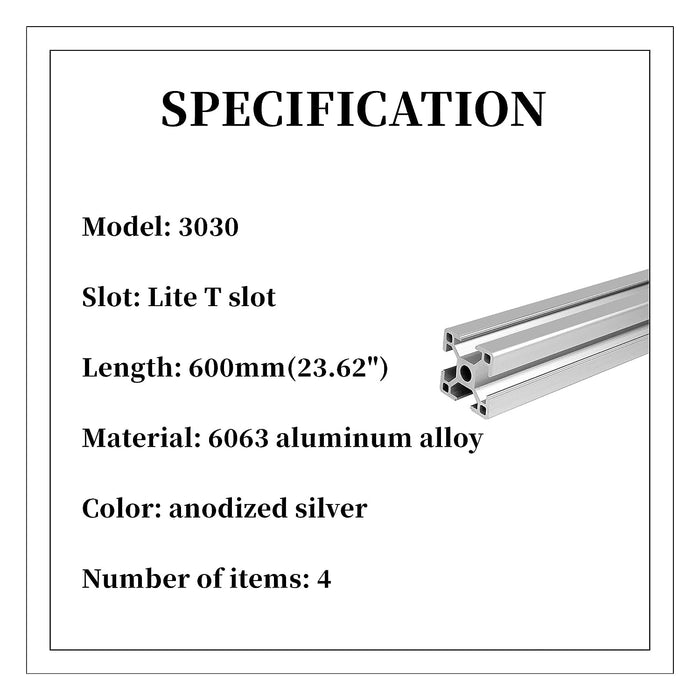 aluminum extrusion 3030 kit