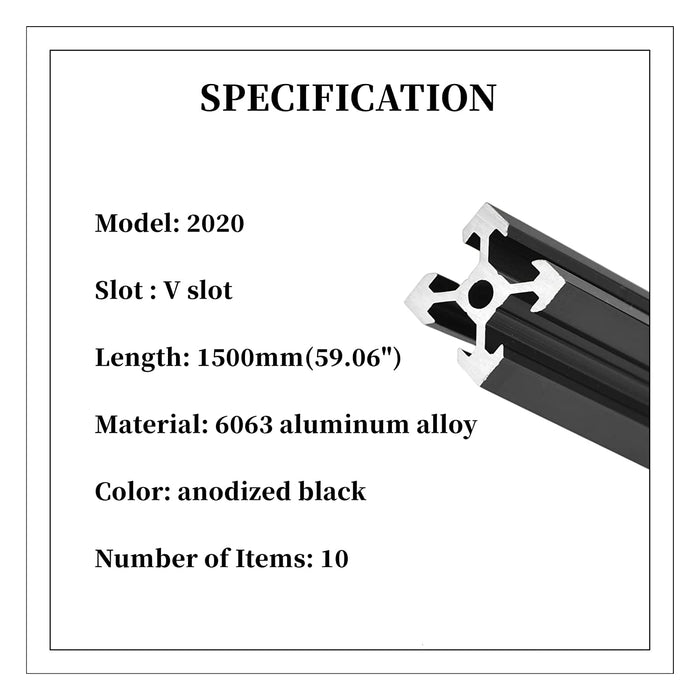 2020 V-Slot Aluminum Extrusion