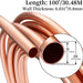 100 ft roll 3 8 copper tubing