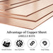 8"x8" Copper Sheet
