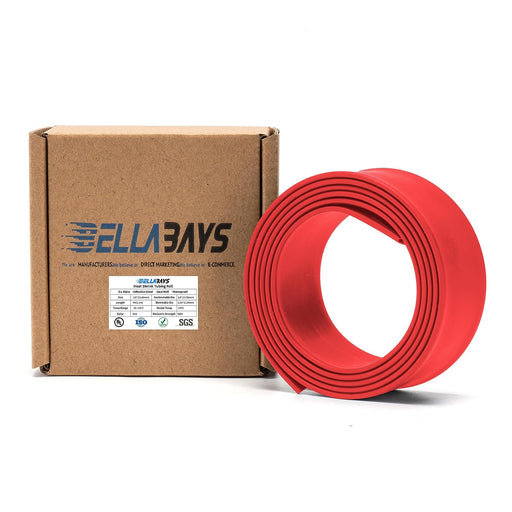 3:1 Ratio 5/8 Inch (15.88mm) 4 Ft (1.2m) Red Heat Shrink Tubing